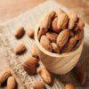 Raw almond nuts